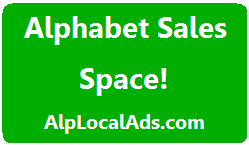 AlpLocal Alphabet Sales Space
