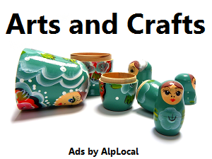 AlpLocal Arts and Crafts Mobile Ads