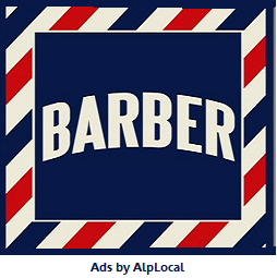 AlpLocal Barber Mobile Ads