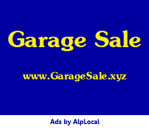 AlpLocal Garage Sale Mobile Ads