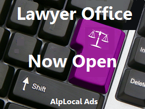AlpLocal Lawyer Office Mobile Ads